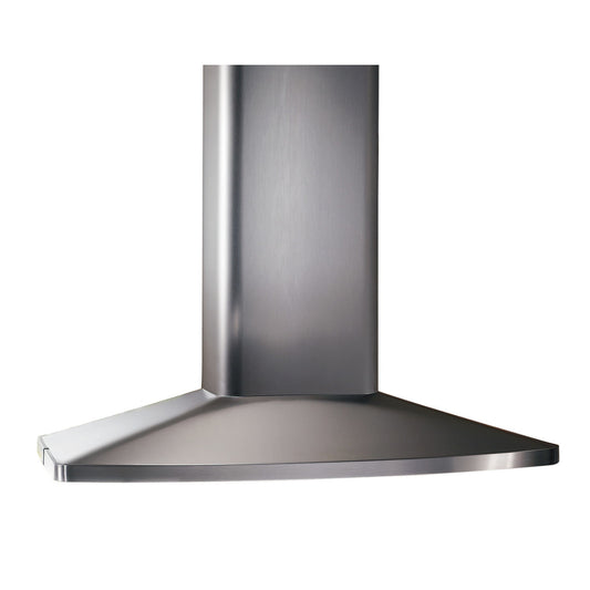 Broan E5490SS Broan® 35-7/16-Inch X 27-9/16-Inch Convertible Island Chimney Range Hood, 480 Cfm, Stainless Steel