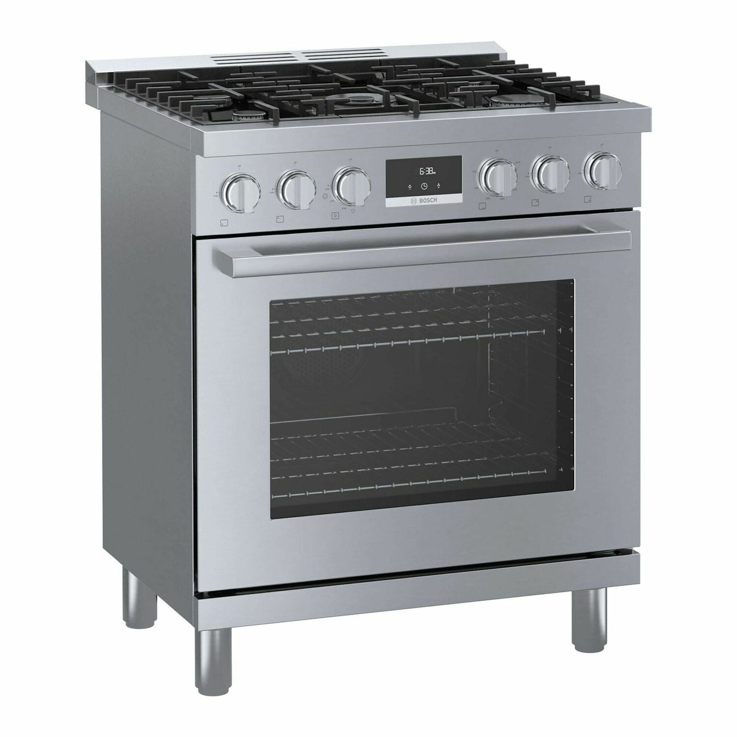 Bosch HGS8055UC 800 Series Gas Freestanding Range 30'' Stainless Steel Hgs8055Uc