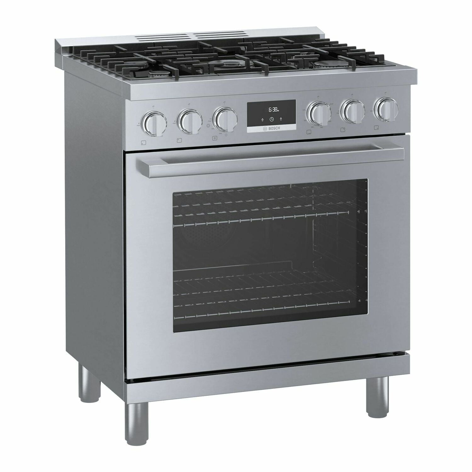Bosch HGS8055UC 800 Series Gas Freestanding Range 30'' Stainless Steel Hgs8055Uc