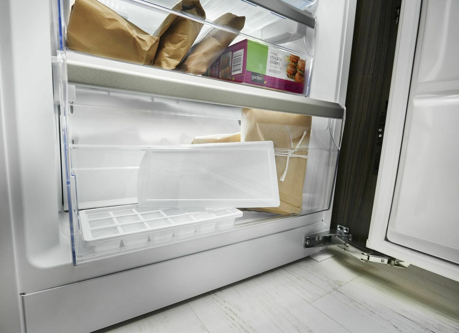 Kitchenaid KBBX104EPA 10 Cu. Ft. 24" Width Built-In Panel Ready Bottom Mount Refrigerator Panel Ready