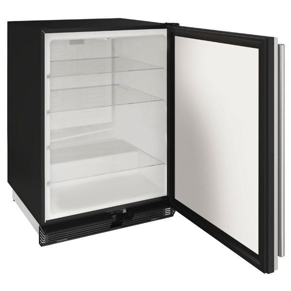 U-Line U1024RS00A 1024R 24" Refrigerator With Stainless Solid Finish (115 V/60 Hz Volts /60 Hz Hz)