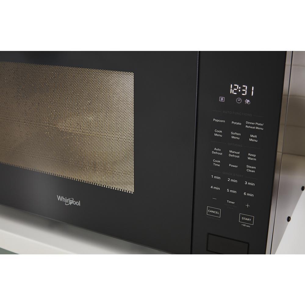 Whirlpool WMCS7022PB 1.6 Cu. Ft. Sensor Cooking Microwave