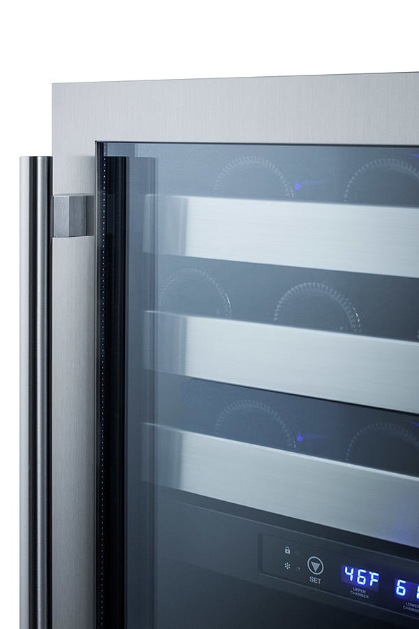 Summit SWC532BLBISTCSS 24" Wide Built-In Wine Cellar