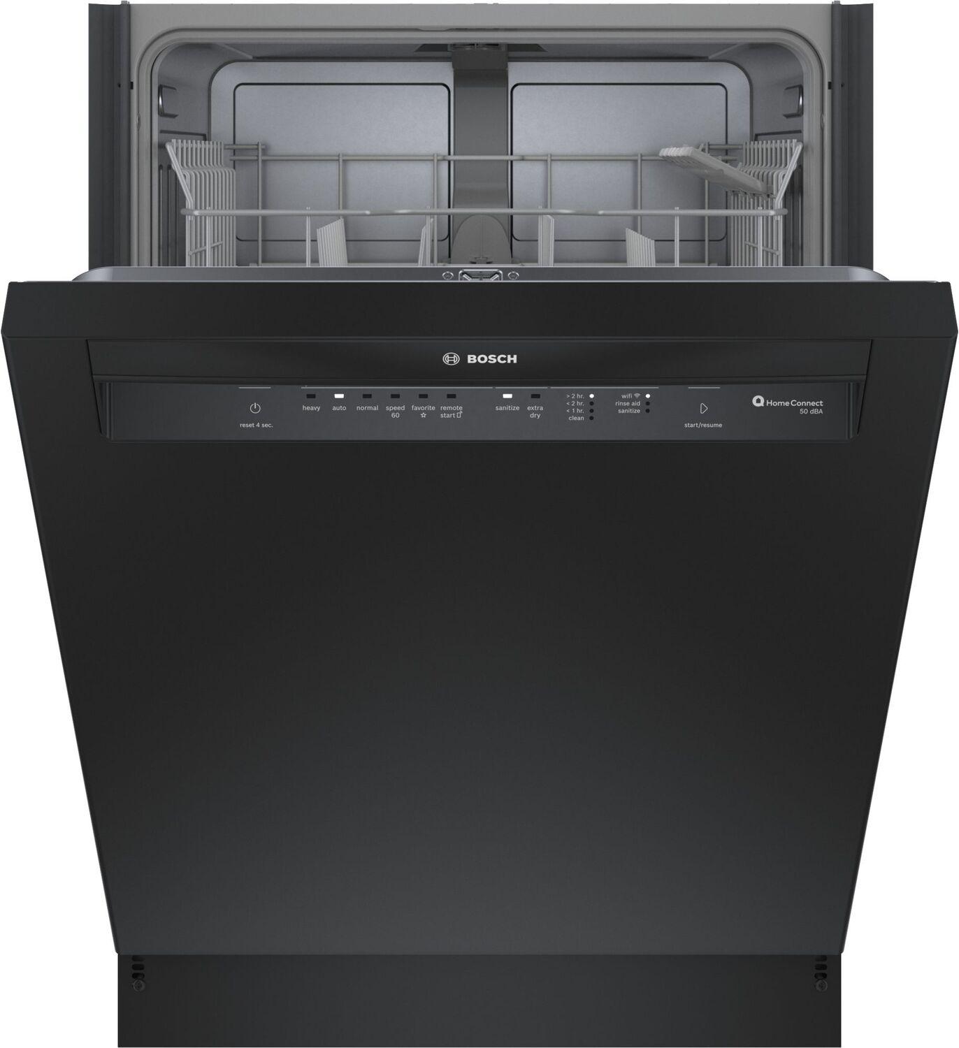 Bosch SHE3AEM6N 100 Series Dishwasher 24" Black