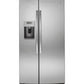 Ge Appliances PSE25KSHSS Ge Profile™ Series Energy Star® 25.3 Cu. Ft. Side-By-Side Refrigerator