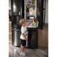 Ge Appliances PFD28KBLTS Ge Profile™ Series 27.7 Cu. Ft. French-Door Refrigerator With Door In Door And Hands-Free Autofill