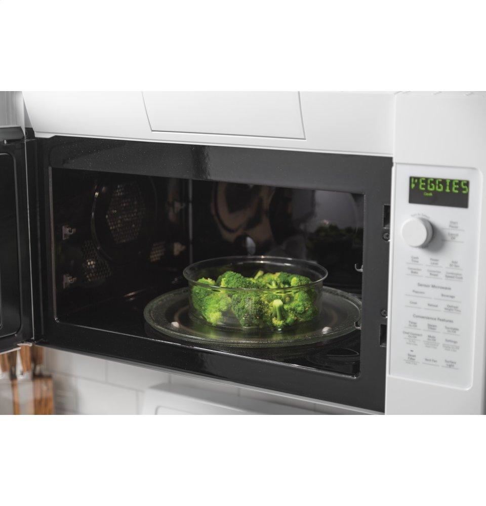 Ge Appliances PVM9179DKWW Ge Profile™ 1.7 Cu. Ft. Convection Over-The-Range Microwave Oven