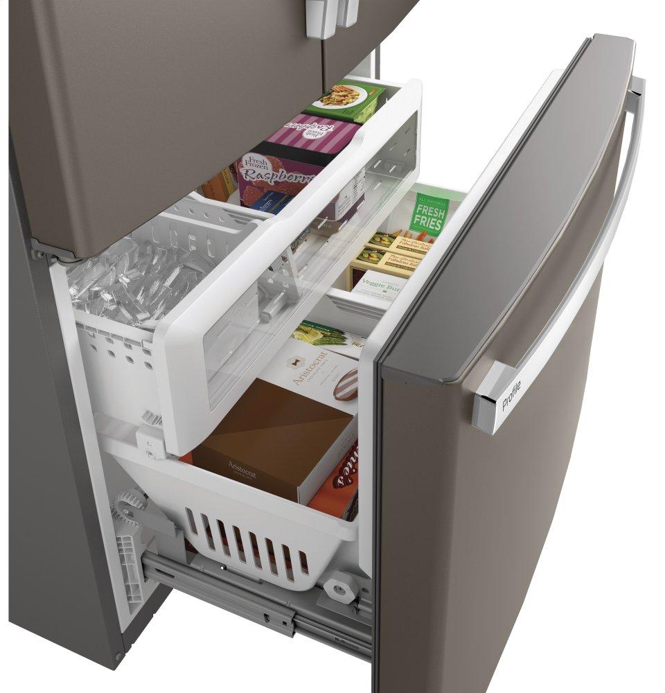 Ge Appliances PWE23KMKES Ge Profile™ Series Energy Star® 23.1 Cu. Ft. Counter-Depth French-Door Refrigerator