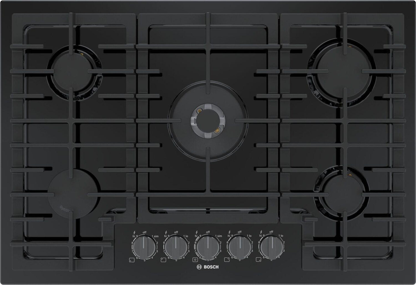 Bosch NGM8048UC 800 Series Gas Cooktop 30'' Black Ngm8048Uc