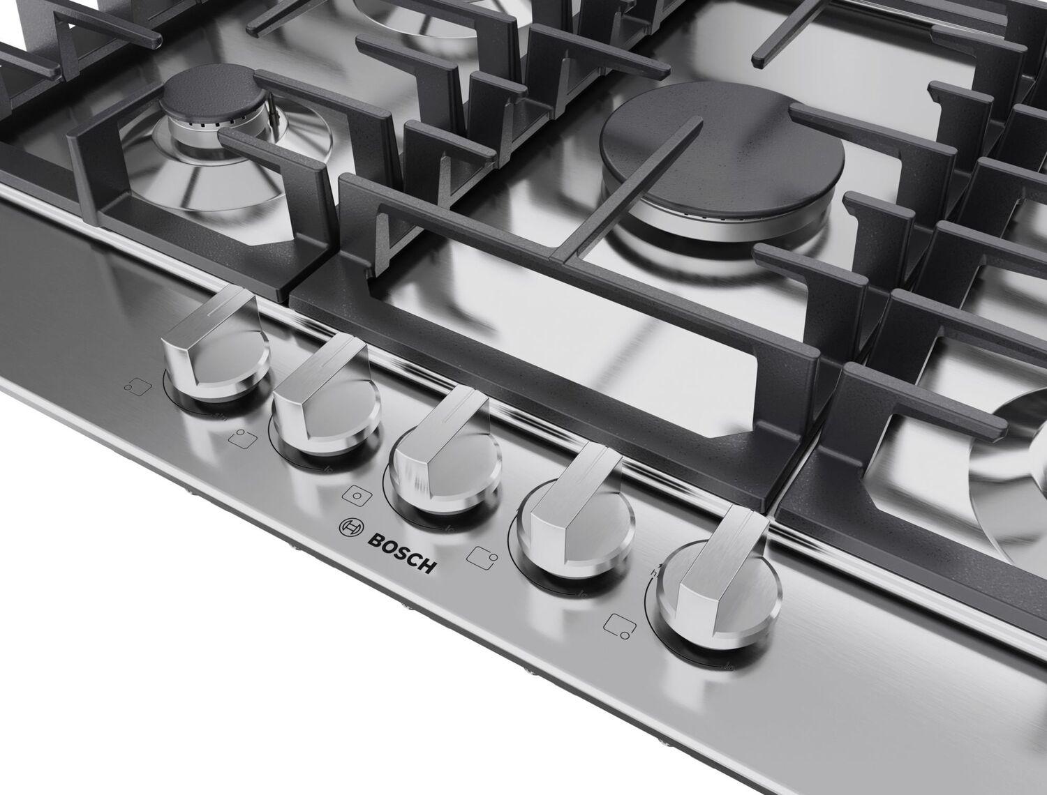 Bosch NGM3050UC 300 Series Gas Cooktop Stainless Steel