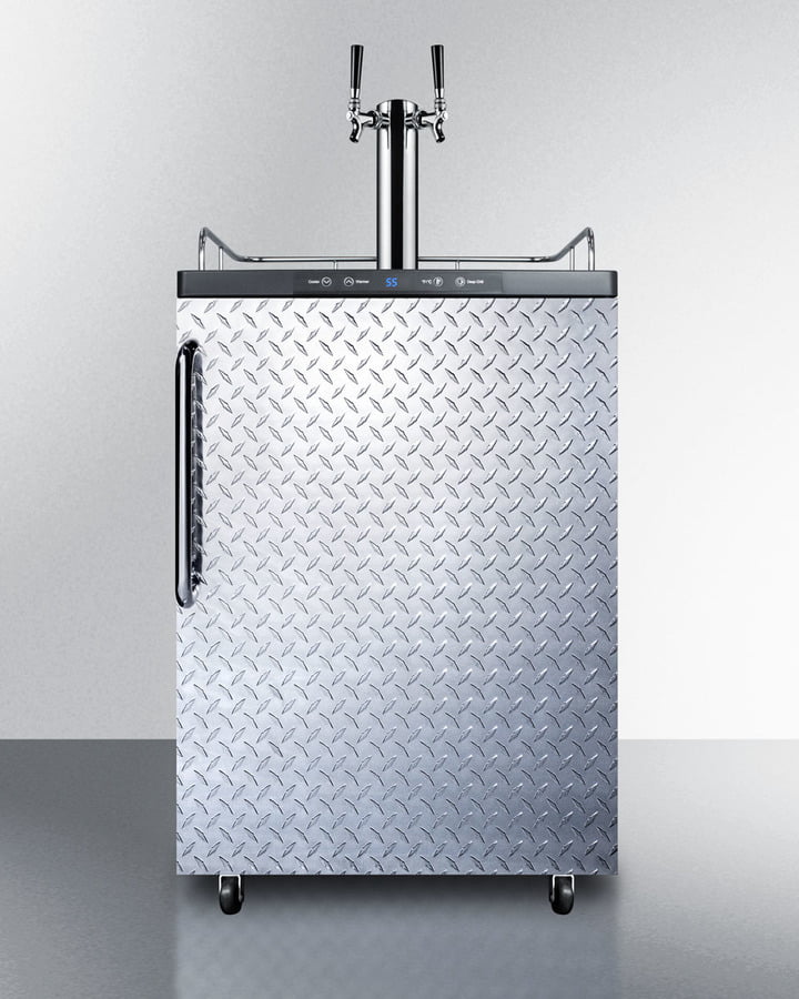 Summit SBC635MDPLTWIN 24" Wide Kegerator