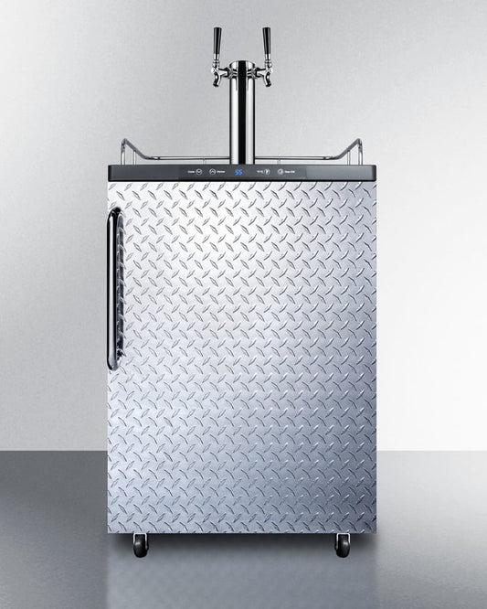 Summit SBC635MDPLTWIN 24" Wide Kegerator