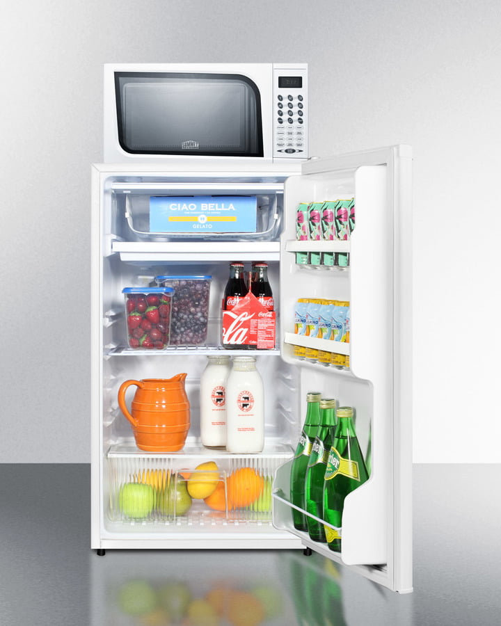 Summit MRF412ES Microwave/Refrigerator-Freezer Combination