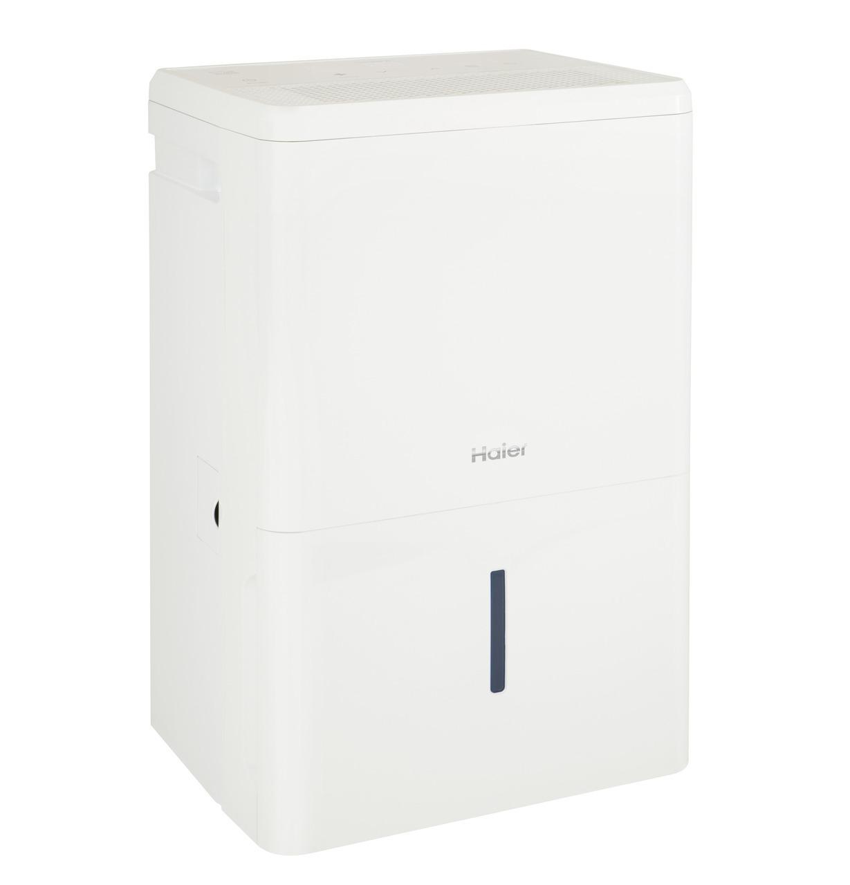 Haier QPHR50LZ Haier 50 Pint Energy Star® Portable Dehumidifier With Built-In Pump And Smart Dry For Wet Spaces