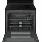 Amana AER6303MFS 30-Inch Electric Range With Extra-Large Oven Window - Black-On-Stainless