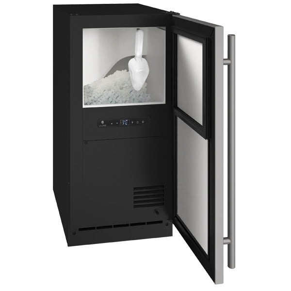 U-Line UANP115SS01A Anb115 / Anp115 15" Nugget Ice Machine With Stainless Solid Finish, Yes (115 V/60 Hz Volts /60 Hz Hz)