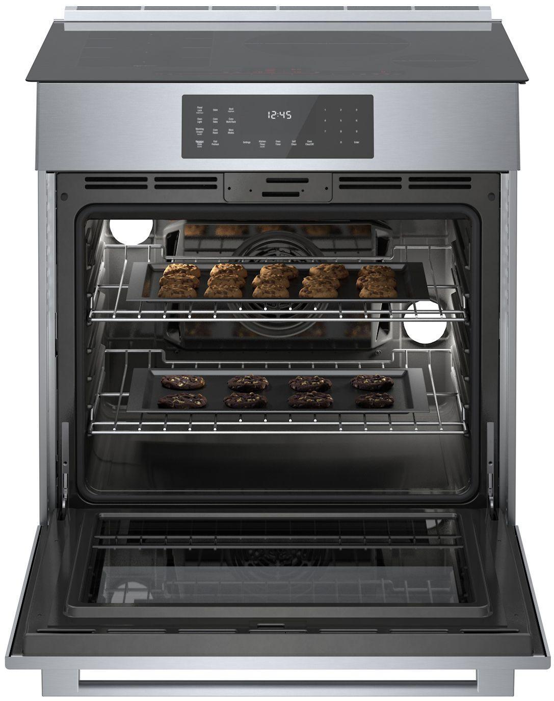 Bosch HIIP057U Benchmark® Induction Slide-In Range 30'' Stainless Steel Hiip057U