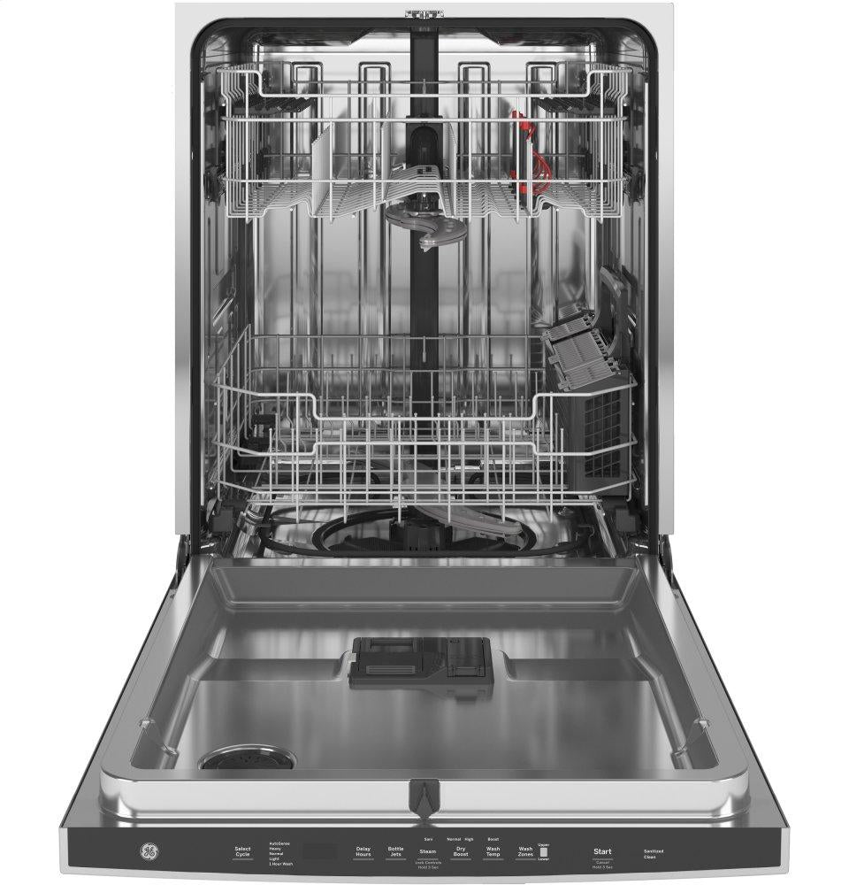 Ge Appliances GDT645SYNFS Ge® Fingerprint Resistant Top Control With Stainless Steel Interior Dishwasher With Sanitize Cycle & Dry Boost With Fan Assist