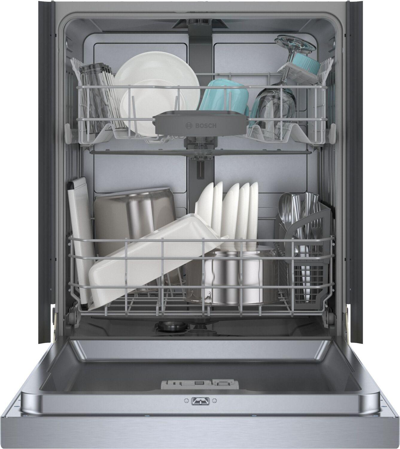 Bosch SHE3AEE5N 100 Series Dishwasher 24" Stainless Steel