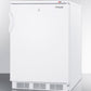 Summit VT65ML7 Commercially Listed -25 C Medical All-Freezer With Front Lock, For Freestanding Use