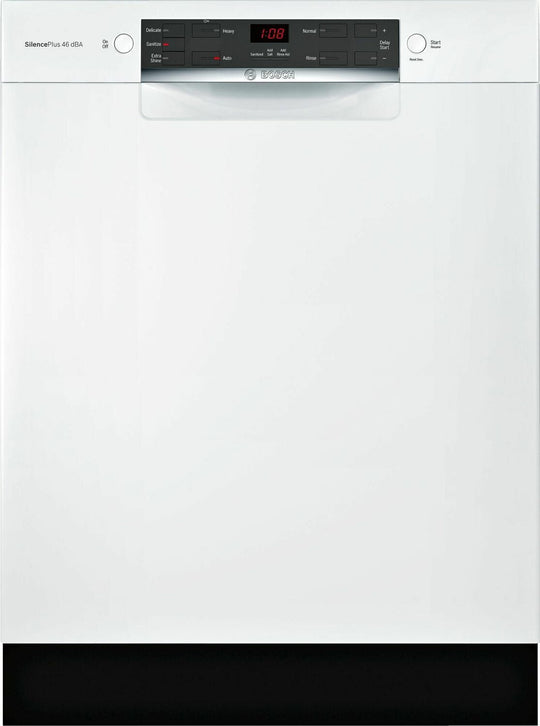 Bosch SGE53X52UC 300 Series Dishwasher 24'' White Sge53X52Uc