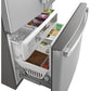 Ge Appliances PWE23KYNFS Ge Profile™ Energy Star® 23.1 Cu. Ft. Counter-Depth Fingerprint Resistant French-Door Refrigerator