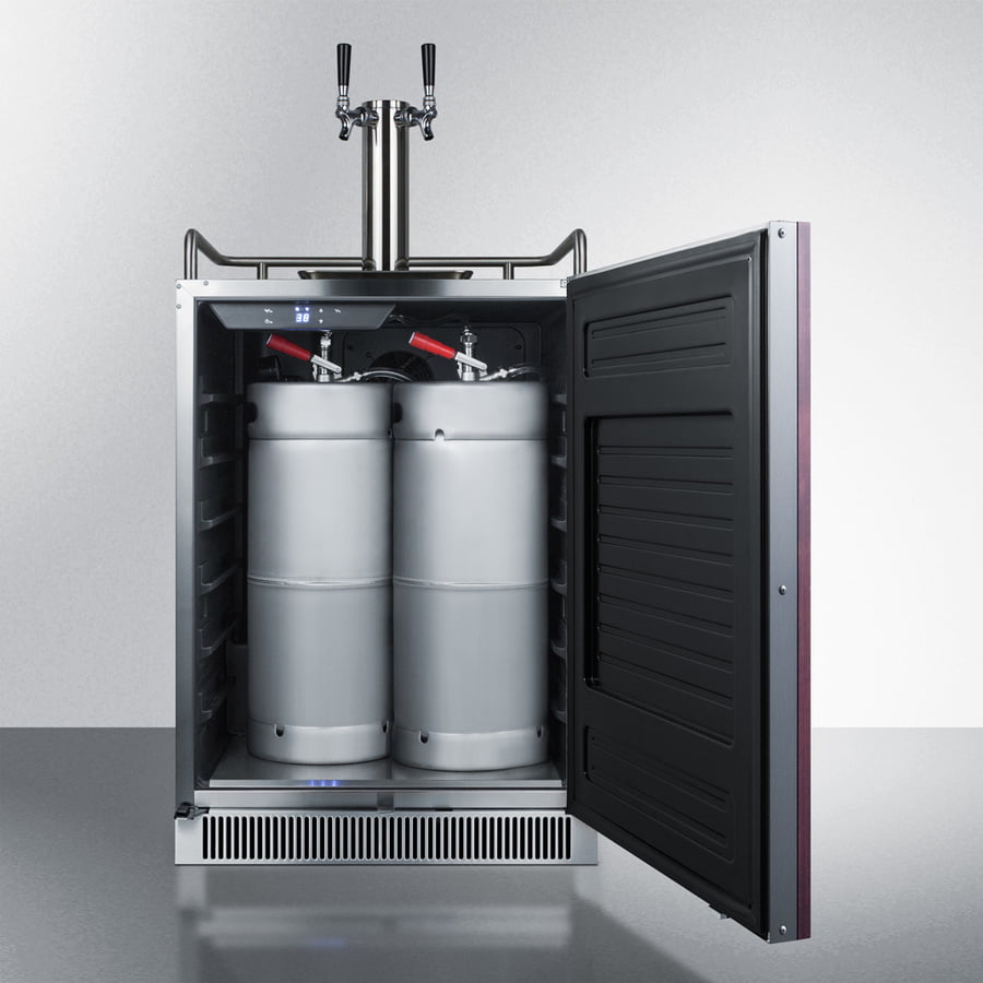 Summit SBC677BIIFTWIN 24" Wide Built-In Kegerator