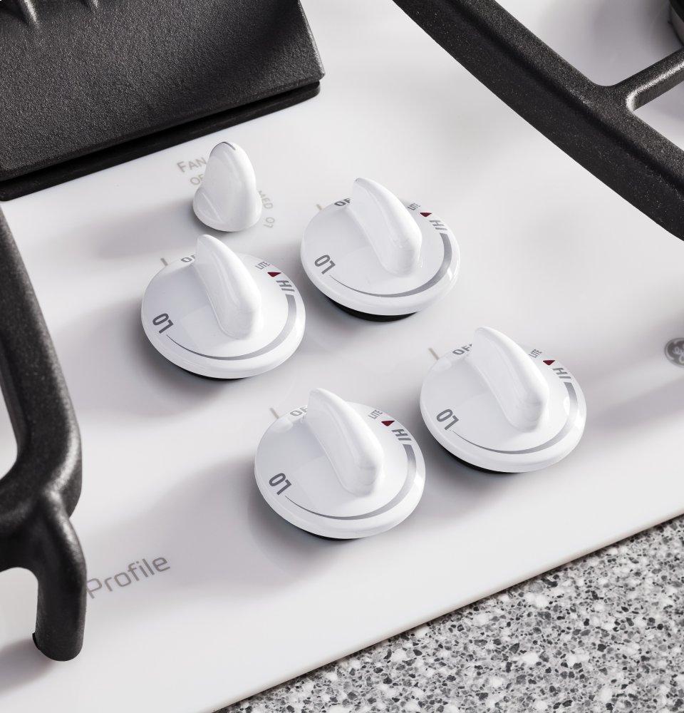 Ge Appliances PGP9830TJWW Ge Profile™ 30" Built-In Gas Downdraft Cooktop