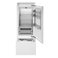 Bertazzoni REF30BMBIPRT 30 Inch Built-In Bottom Mount Refrigerator With Ice Maker, Panel Ready Panel Ready