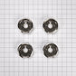 Jennair W11323062 Range Chrome Knob Bezel, Surface/Grille