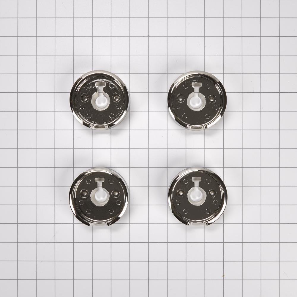 Jennair W11323062 Range Chrome Knob Bezel, Surface/Grille