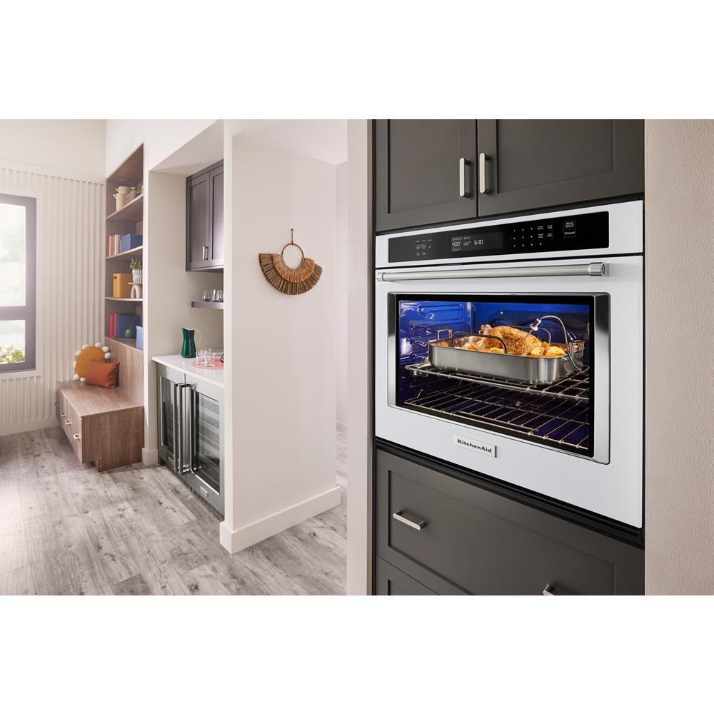 Kitchenaid KOES530PWH Kitchenaid® Single Wall Ovens With Air Fry Mode