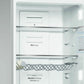 Bosch B10CB81NVW 800 Series Free-Standing Fridge-Freezer With Freezer At Bottom, Glass Door 23.5'' White B10Cb81Nvw