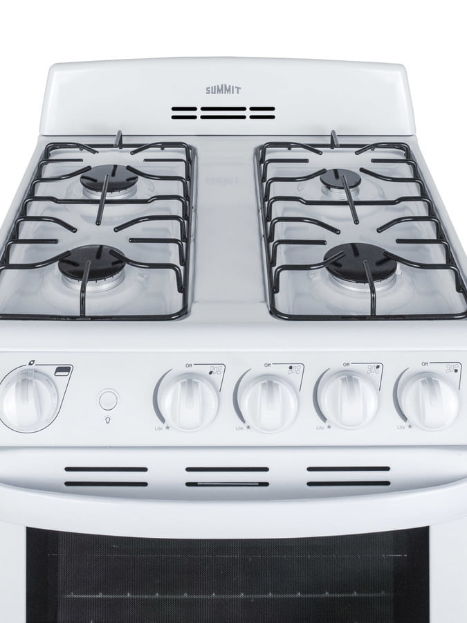 Summit RG244WS 24" Wide Gas Range