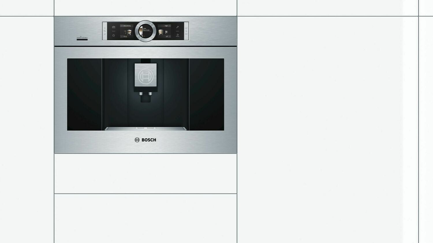 Bosch BCM8450UC 800 Series, Built-In Coffee Machine With Home Connect