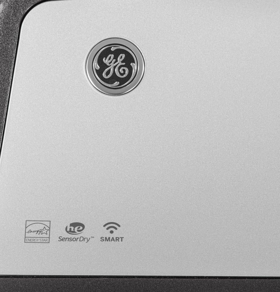 Ge Appliances GTD84GCPNDG Ge® 7.4 Cu. Ft. Capacity Smart Aluminized Alloy Drum Gas Dryer With Sanitize Cycle And Sensor Dry