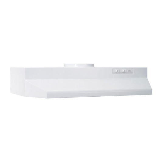 Broan 423001 Broan® 30-Inch Under-Cabinet Range Hood, White
