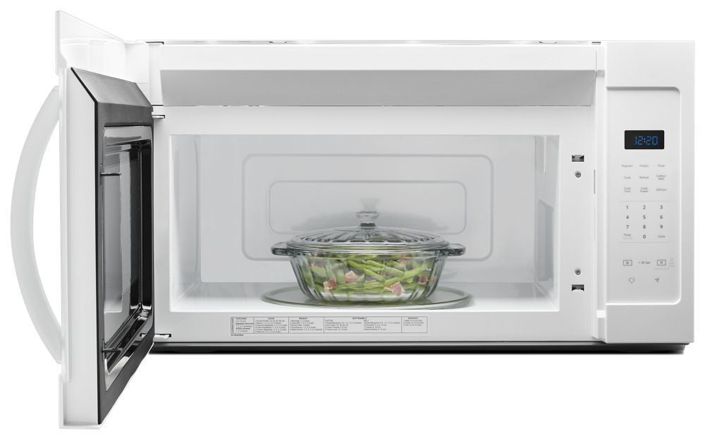 Whirlpool WMH31017HW 1.7 Cu. Ft. Microwave Hood Combination With Electronic Touch Controls