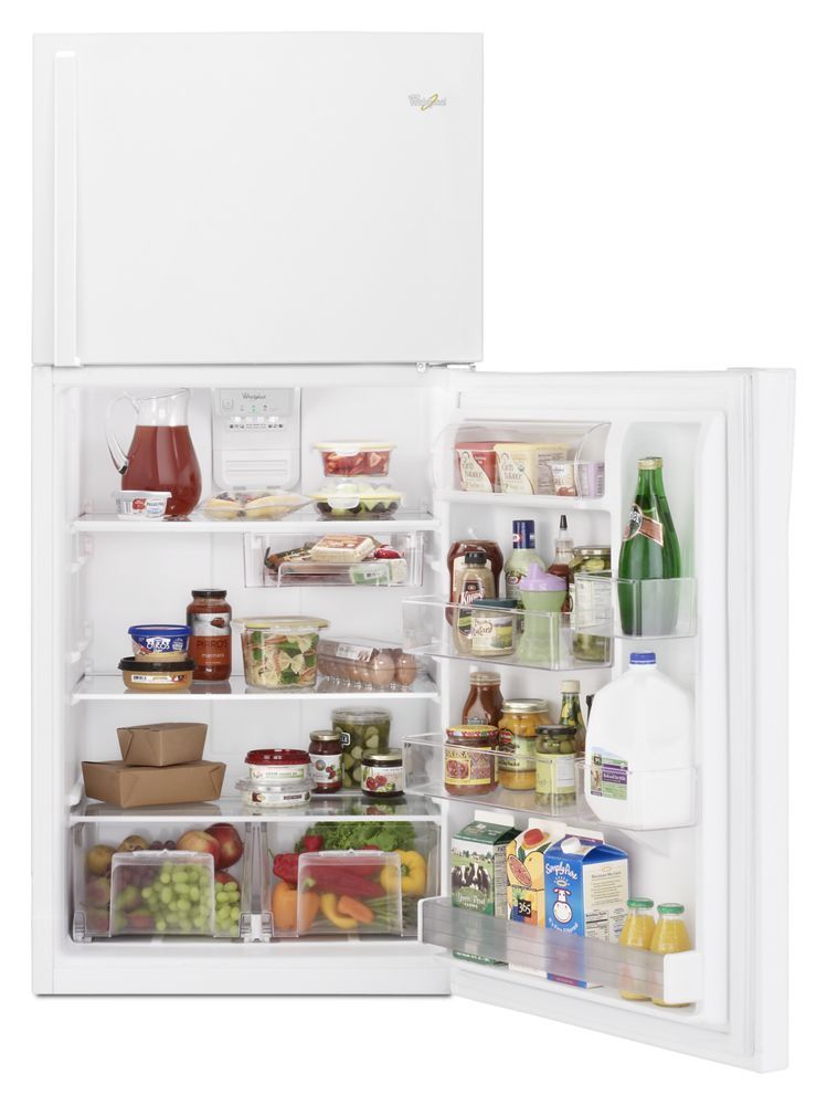 Whirlpool WRT519SZDW 30-Inch Wide Top Freezer Refrigerator - 19 Cu. Ft.