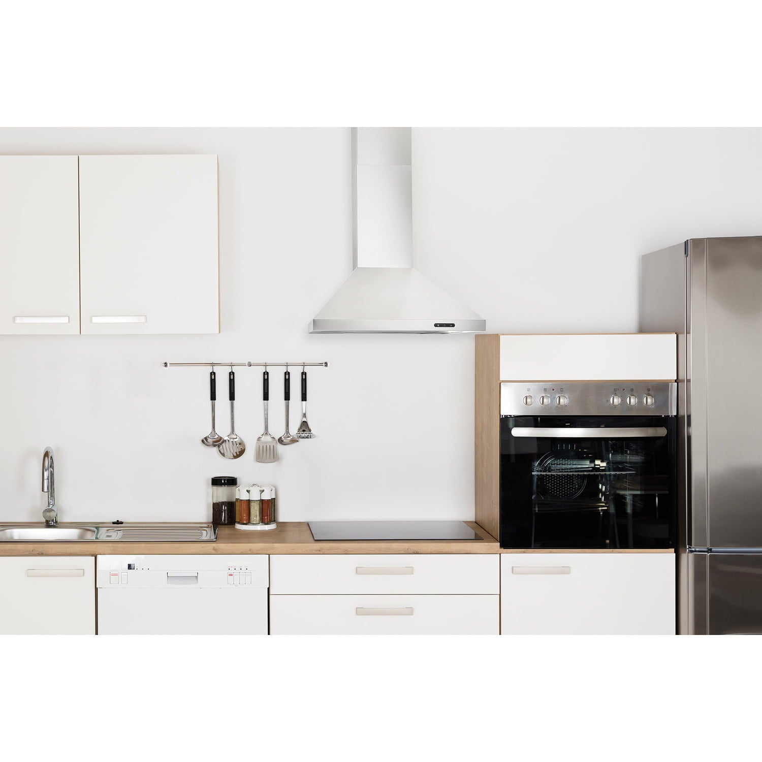 Broan EW4824SS Broan® 24-Inch Convertible Wall-Mount Chimney Range Hood, 400 Cfm, Stainless Steel