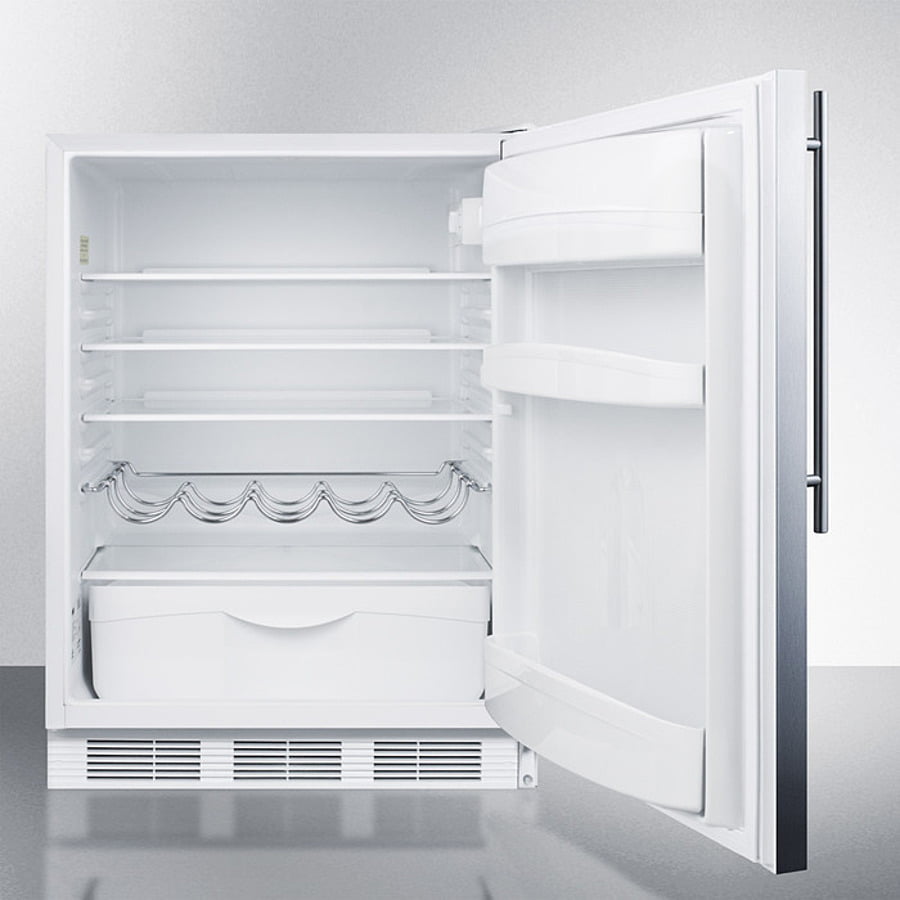 Summit FF61WBISSHV 24" Wide Built-In All-Refrigerator