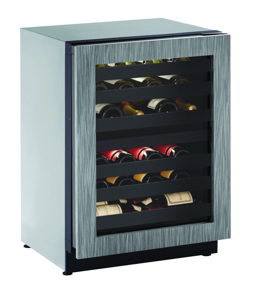 U-Line U2224ZWCINT00B 2224Zwc 24" Dual-Zone Wine Refrigerator With Integrated Frame Finish And Field Reversible Door Swing (115 V/60 Hz Volts /60 Hz Hz)