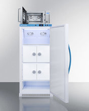 Summit MLRS8MCLKSCM1000SS 8 Cu.Ft. Momcube Breast Milk Refrigerator/Microwave Combination