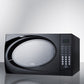 Summit SM902BL Mid-Sized Microwave Oven With Black Finish