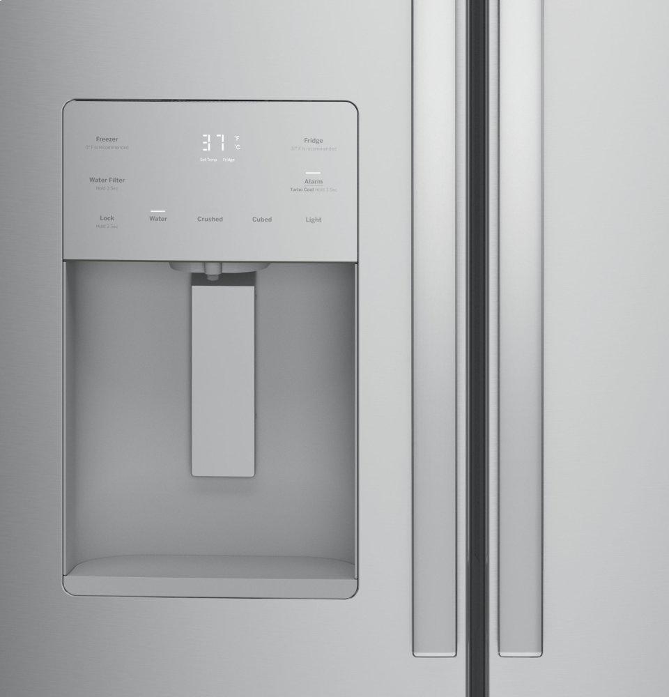 Ge Appliances GYE18JYLFS Ge® Energy Star® 17.5 Cu. Ft. Counter-Depth French-Door Refrigerator