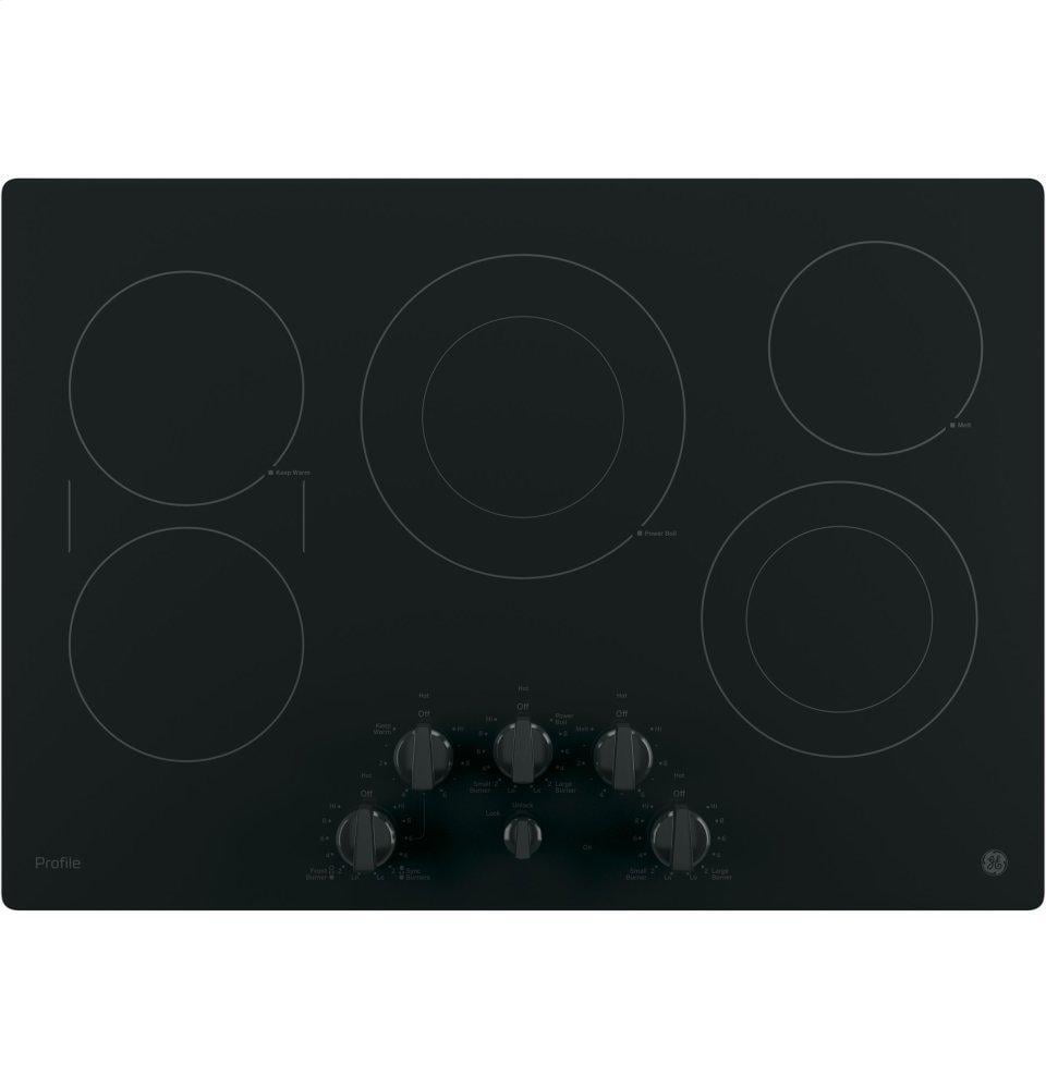Ge Appliances PP7030DJBB Ge Profile™ 30" Built-In Knob Control Electric Cooktop