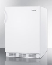 Summit CT66J Freestanding Refrigerator-Freezer For General Purpose Use, With Dual Evaporator Cooling, Cycle Defrost, And White Exterior