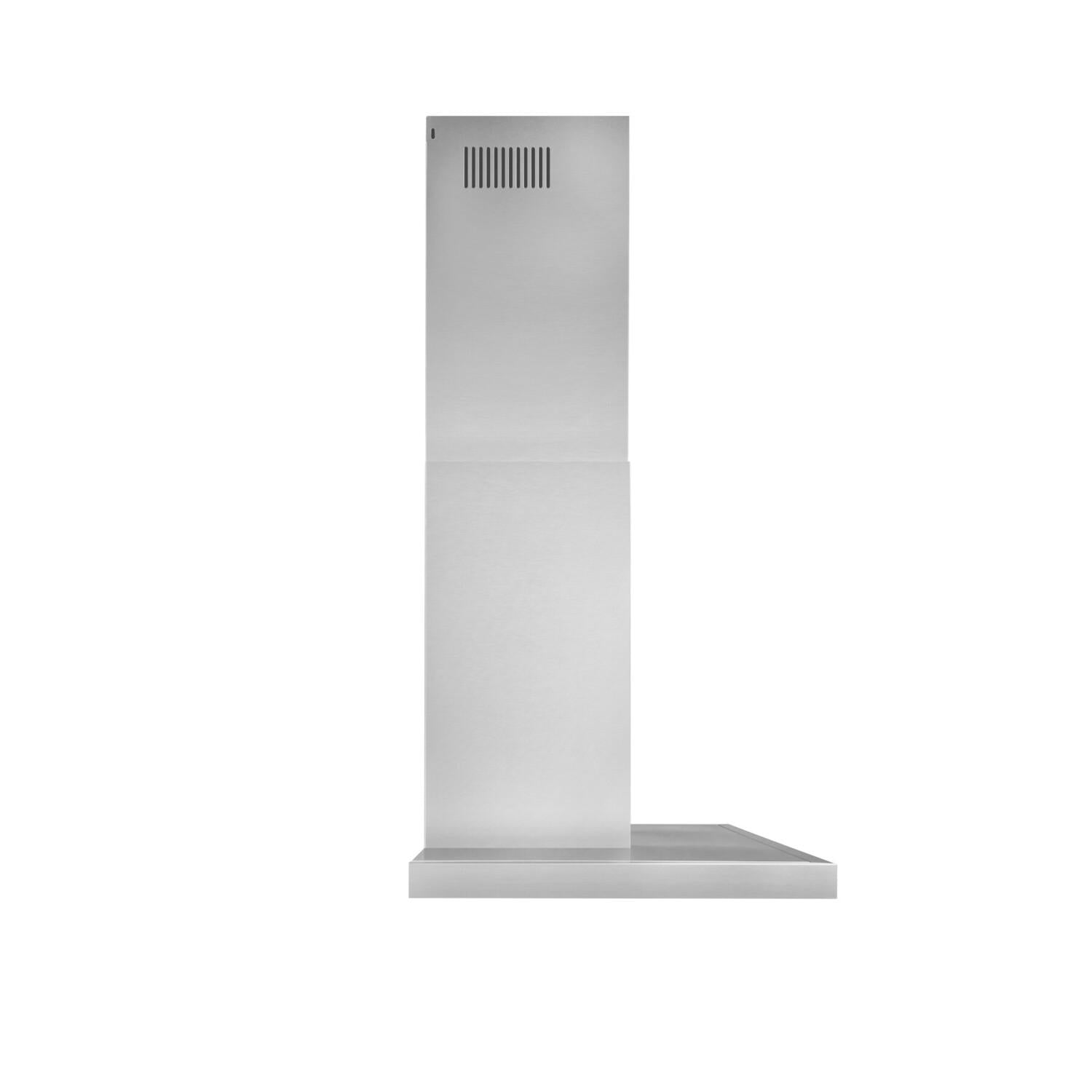Broan BWT1304SS Broan® 30-Inch Convertible Wall-Mount T-Style Chimney Range Hood, 450 Max Cfm, Stainless Steel