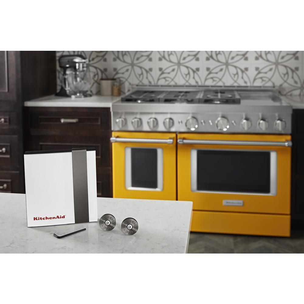 Amana W11368841BO Kitchenaid® Commercial-Style Range Handle Medallion Kit