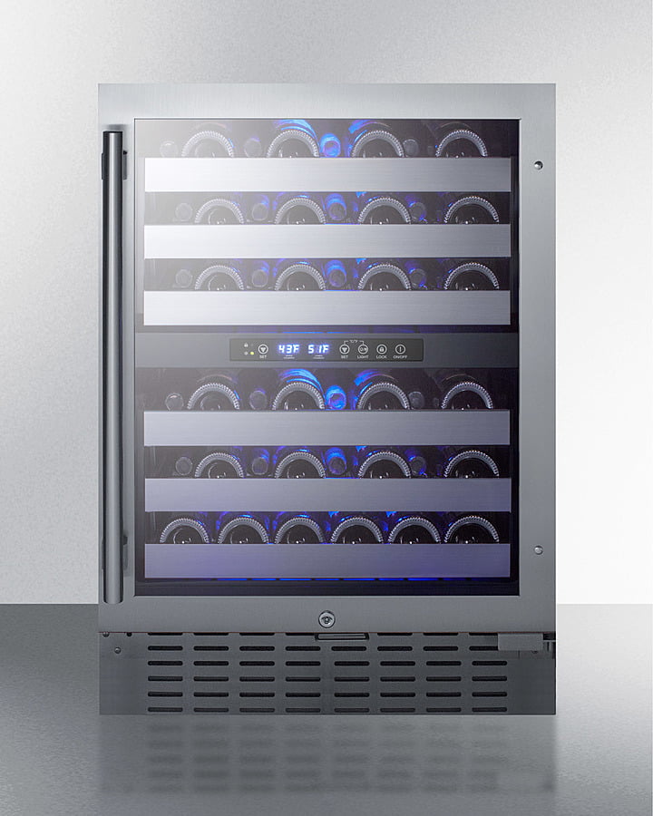 Summit SWC532BLBIST 24" Wide Built-In Wine Cellar